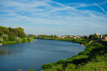 Naklejka na meble River Arno in Pisa, Tuscany - Italy