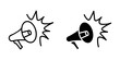 © Amirah - loudspeaker, graphic, icon, vector