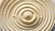 © udomsak - A creamy white sauce surrounds a circular shape with concentric circles in the center, round shape