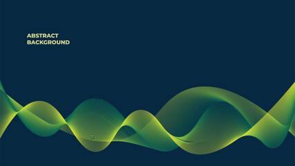 Wall Mural - Abstract neon background blended lines art, landing page background template.