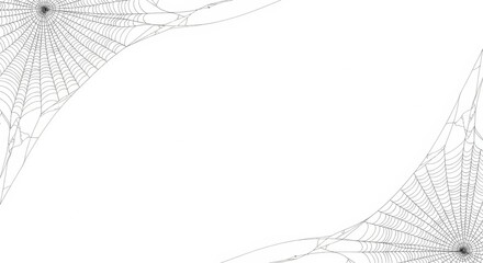 Spiderweb Design: A delicate and intricate spiderweb design, creating a sense of mystery and intricate structure, with a simple elegant contrast against a backdrop.