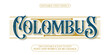 © Muh - Colombus victorian editable text effect,calssic typography style