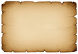 © Finn - Isolated Old Parchment Paper with Burned Edges for Treasure Map or Pirate Document