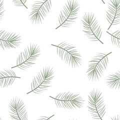  Abstract Pine Branch Pattern