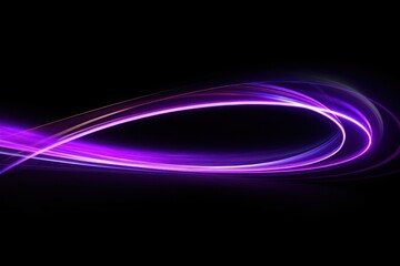 Wall Mural - Speed light effect purple backgrounds circle.