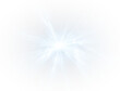 © Inna(Taras) - PNG sparkle effect with spotlight and glowing light on abstract stadium scene, flare burst, glitter disco flash, futuristic glow, beam, laser ray, magic lens, transparent background vector shine