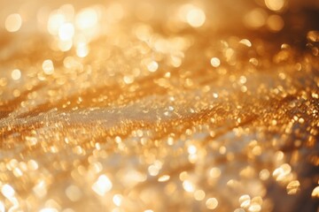 Wall Mural - Stainless steel texture glitter gold backgrounds.