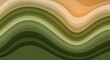 © Pulak - Abstract wavy pattern with green and orange hues