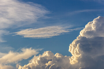 Wall Mural - beautiful sky and clouds