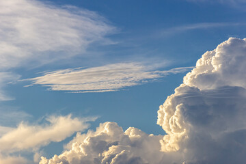 Wall Mural - beautiful sky and clouds