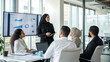 © Elham - Confident Arab Businesswoman Leading Meeting