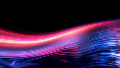 Wall Mural - Abstract modern futuristic neon background.