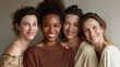 © Kevin - Portrait of Diverse Multiracial Women with Glowing Skin