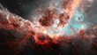 © Nattapol - Awe inspiring view of colorful nebula in cosmos. galaxy with star formation creating beautiful, abstract chaos in deep space