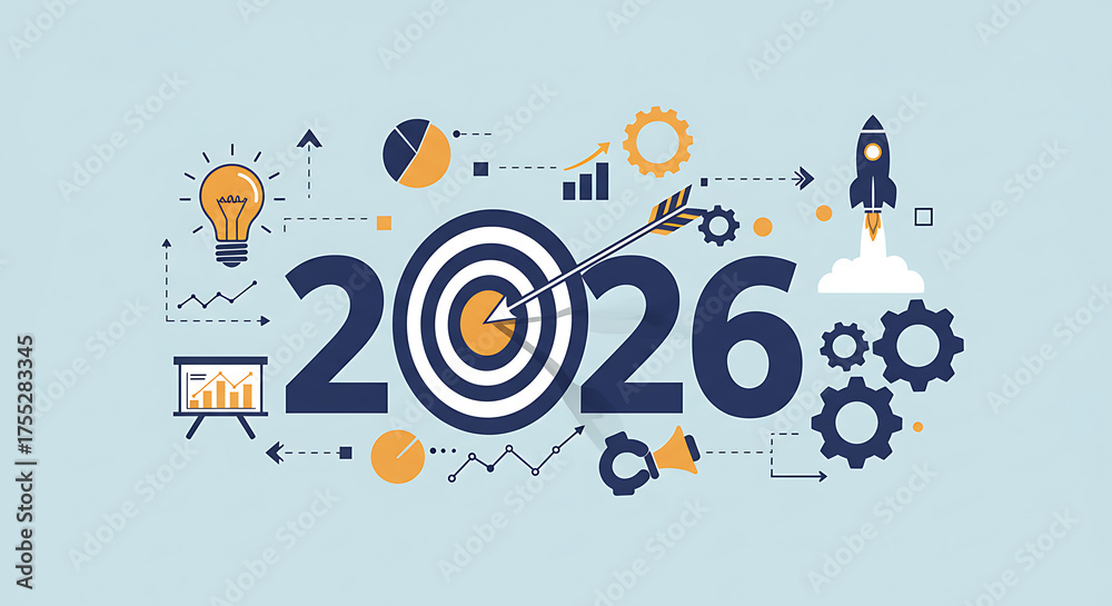 2026 Target and Goals: A visual representation of strategic planning ...