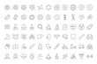 © phitp - icon set science and human health, body care, and medical symbols. Perfect for healthcare, biology, and wellness projects.