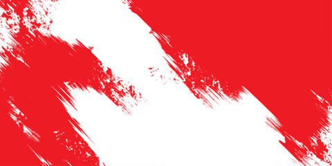 Wall Mural - Abstract red grunge background with a blood-like paint splash texture design for a Christmas card illustration