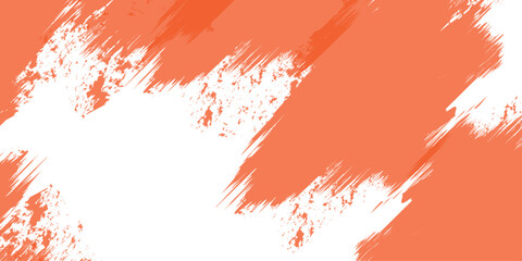 Wall Mural - A bold red ink splash creates a grunge texture on a dirty watercolor illustration design