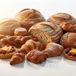 © Andre Jovi - Pile of Freshly Baked Breads and Pastries on White Surface