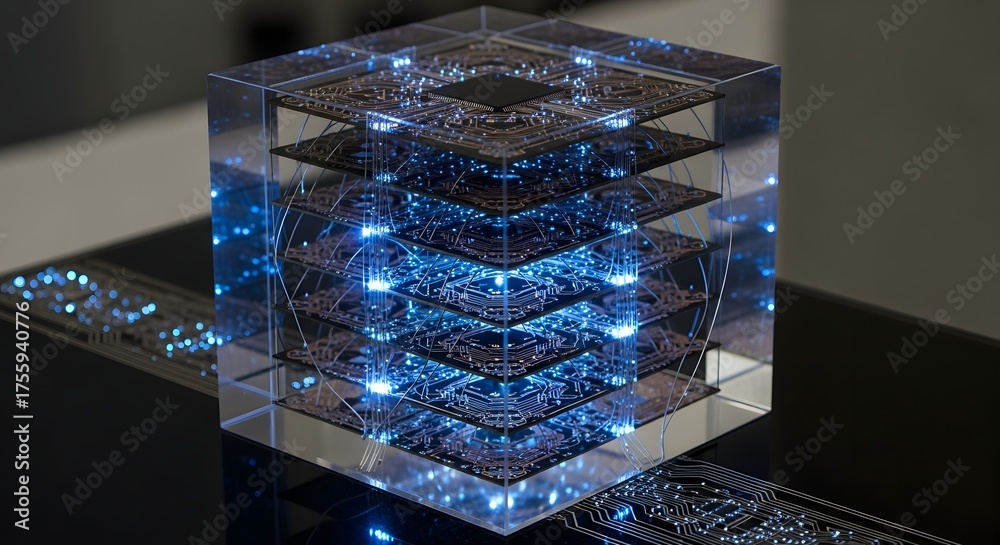 Quantum computing processor technology ai artificial intelligence ...