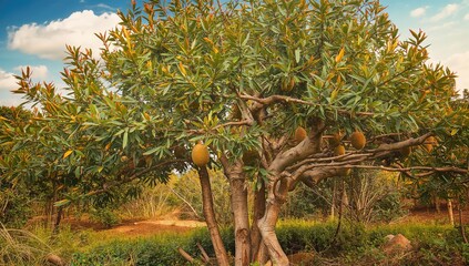 Wall Mural - Tropical fruit flower in Southeast Asia