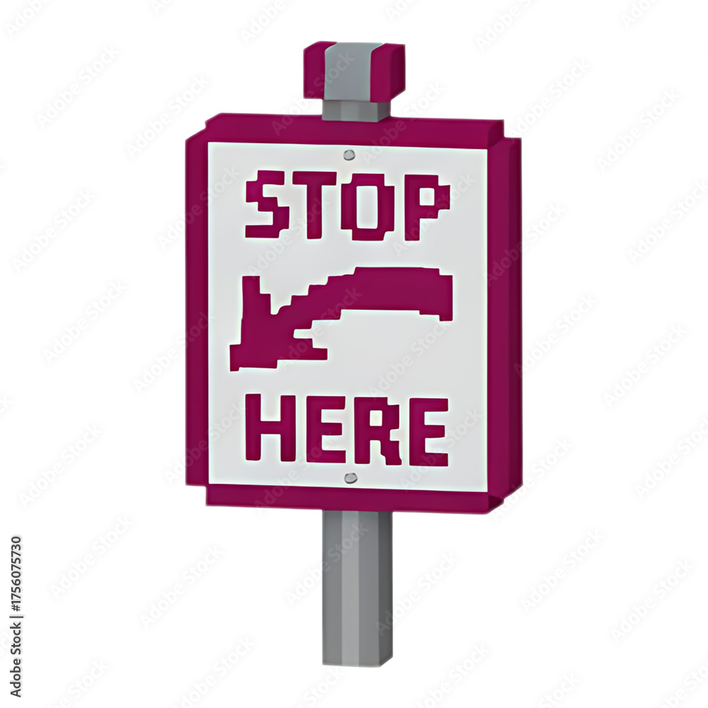 The red traffic sign icon illustrates a no parking symbol near a bus ...