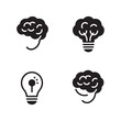 © MdMasudRana - Brainstorming Session Office Idea Solid Icons Set