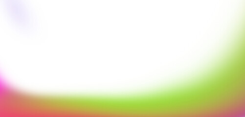 Wall Mural - Abstract gradient swirl with pixelated edges in vibrant pink green and yellow hues isolated on transparent background