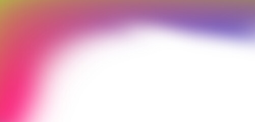 Wall Mural - Abstract gradient pixels with magenta purple and orange hues flowing smoothly isolated on transparent background