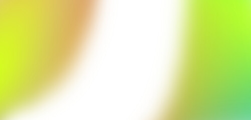 Wall Mural - Abstract blurry green yellow black shapes gradient transparent background 