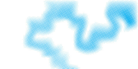 Wall Mural - Global vector illustration of male and female symbols on an earth map mosaic pattern with a digital halftone texture
