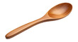 © Mirian - A smooth polished light brown wooden spoon with a rounded bowl and long handle isolated on transparent background