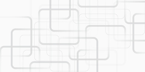 Wall Mural - Gradient white monochrome background vector design white liine gray. Modern