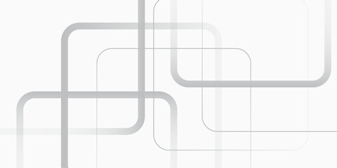 Wall Mural - Gradient white monochrome background vector design white liine gray.