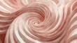 © RafaelDavid - Formas en espiral de mármol rosa muestran un diseño abstracto que evoca la elegancia y la belleza moderna en una época contemporánea