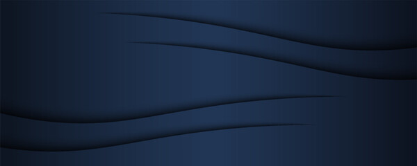 Wall Mural - Abstract dark blue gradient diagonal background with shadow. Modern diagonal paper cut. Suitable for business, banners, posters, websites, flyers, covers, presentations. Vector