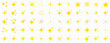 © NOVA STOCK - Collection of Bright Yellow Sparkle Star Icons. sparkle star icon set vector. collection of Twinkle stars icon. Shine and twinkle star Isolated on white background. . Set of star shapes. ai icon set.