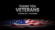 © PDWN Creative - Honoring Service Veterans Day Tribute with American Flag Display and Gratitude