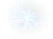© Pavlo - sparkle light effect isolated on transparent background. Glowing silver white light. Shining star, light spark with rays. Light sparkle bling effect. Light PNG. Flare light, lens flare