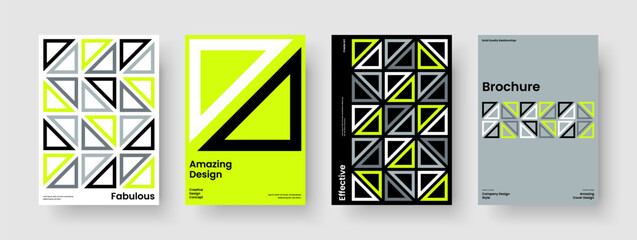 Wall Mural - Modern Banner Layout. Abstract Book Cover Template. Isolated Flyer Design. Report. Poster. Background. Brochure. Business Presentation. Advertising. Magazine. Pamphlet. Brand Identity. Notebook