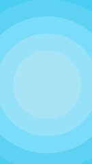 Wall Mural - Animation of multiple blue circles with copy space background