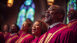 © Kevin - Christian Gospel Singers Praising in Festive Church Setting