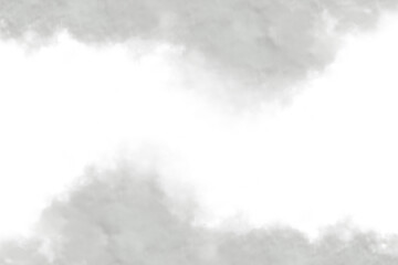 Wall Mural - Soft white and gray cloudy watercolor texture background with smooth misty gradient and airy effect, abstract minimal design for modern digital art, poster, wallpaper, or decorative composition.