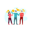 © Husen - group of people talking