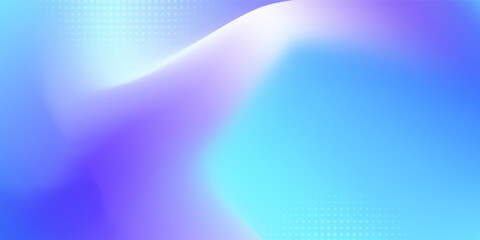 Wall Mural - A blue and white background with a white line that is curved and has a blue and white color and dot