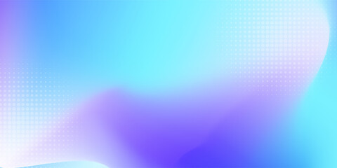 Wall Mural - A blue and white background with a white line that is curved and has a blue and white color and dot