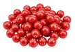 © Jonas - Isolated pile of shiny, fresh red cranberries, perfect for autumn and holiday baking