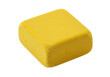 © Johanna - Isolated yellow eraser square block; office supply item for correcting mistakes on paper