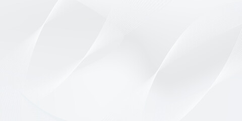 Wall Mural - white abstract background modern vector illustration line smooth