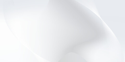 Wall Mural - white abstract background modern vector illustration line smooth